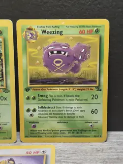 Pokemon 1st Edition Lot Jungle & Fossil Set - 5 Cards - Pokemon TCG WoTC - Image 4