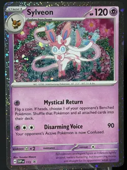 🌀SWIRL🌀 Sylveon 172 Cosmos Holo Scarlet & Violet Promo Cards Holo NM - Image 3