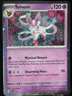 🌀SWIRL🌀 Sylveon 172 Cosmos Holo Scarlet & Violet Promo Cards Holo NM - Image 5