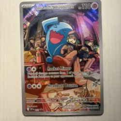 Team Rocket's Wobbuffet 203 Sv: Scarlet & Violet Promo Cards Holo - Image 1