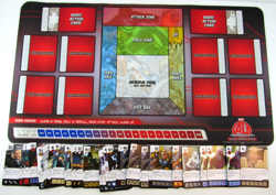 Dice Masters AGE OF ULTRON Playmat & 40 Cards Marvel Avengers AOU Play Mat RARE! - Image 1