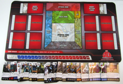 Dice Masters AGE OF ULTRON Playmat & 40 Cards Marvel Avengers AOU Play Mat RARE! - Image 2