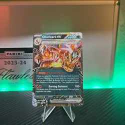 Pokemon Charizard EX Promo 196 & 054/091 Jumbo Card Charizard Collection NM - Image 1