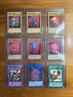 Yugioh - Ojama Knight Card Lot! - IOC, TAEV, RGBT, DOUV, BLVO 1st Edition NM - Image 1