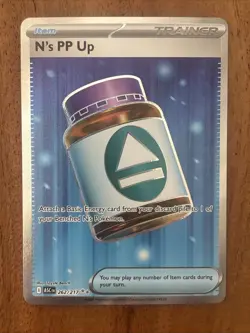 Pokemon TCG N's PP Up 262/217 Ascended Heroes Ultra Rare NM Card - Image 1