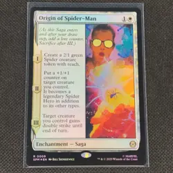 Origin Of Spider-Man - 0009 - R - Foil - Spider-Man - MTG - NM/M - Image 1