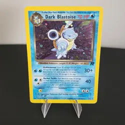 Dark Blastoise 3/82 Holo Team Rocket Unlimited 2000 Pokemon TCG WOTC - Image 1