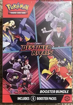 Pokemon TCG Scarlet & Violet Destined Rivals Booster Bundle. New Sealed - Image 1