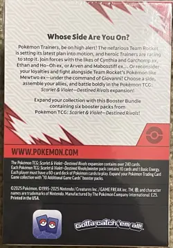 Pokemon TCG Scarlet & Violet Destined Rivals Booster Bundle. New Sealed - Image 2