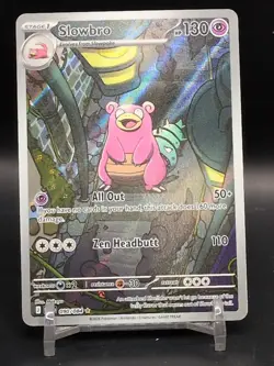 Slowbro 90/84 Illustration Rare Pitch Black Pokemon Cards English Holo - Image 1