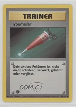 Full Heal German 1st Ed. Pokemon Base Set #82 1999 - Image 1