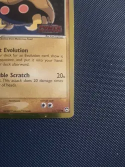 Kabuto 51/108 EX Power Keepers Reverse Holo Stamped Vintage Pokemon TCG Card - Image 2