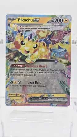 Pikachu ex 057/191 Surging Sparks Holo Pokemon TCG Card - Image 2