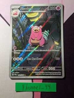 NM Slowbro 090/084 Illustration Rare IR ME05: Pitch Black PBL Pokemon TCG - Image 2