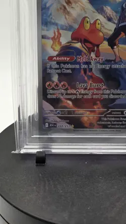 2026 Pokemon Ascended Heroes Ethan's Magcargo Illustration Rare #222/217 BGS 9.5 - Image 3
