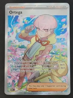 Ortega 219/197 Ultra Rare Obsidian Flames Pokemon TCG - Image 1