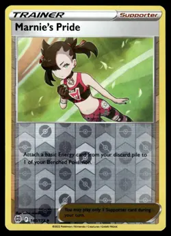 Marnie's Pride 145/172 Uncommon Brilliant Stars Pokemon Reverse Holo Near Mint - Image 1