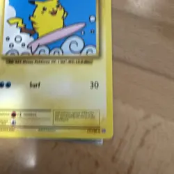 2016 Pokemon Evolutions XY Surfing Pikachu Secret Rare #111/108 - Image 4