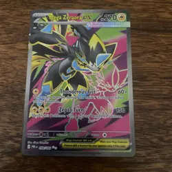 Mega Zeraora ex 098/084 Pitch Black Ultra Rare Full Art Pokemon TCG - Image 1