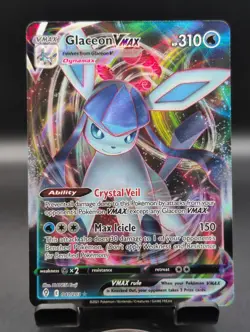Glaceon VMAX 041/203 SWSH07: Evolving Skies Holo. Pokemon TCG. Near Mint. - Image 2