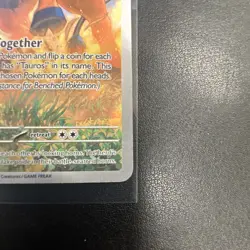 Pokemon TCG Chaos Rising Tauros 096/086 HOLO Illustration Rare NM - Image 4