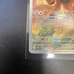 Pokemon TCG Chaos Rising Tauros 096/086 HOLO Illustration Rare NM - Image 5