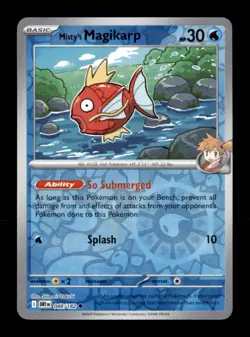 Misty's Magikarp 048/182 Common Destined Rivals Pokemon Reverse Holo Near Mint - Image 1