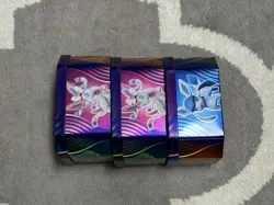 3x Pokemon TCG Evolution Celebration Empty Tin Set - Glaceon, Sylveon, Leafeon - Image 2