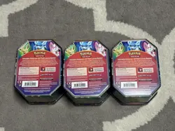 3x Pokemon TCG Evolution Celebration Empty Tin Set - Glaceon, Sylveon, Leafeon - Image 3