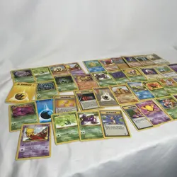 Lot of 40 Pokemon TCG Japanese Base Set Team Rocket Trainer Miscellaneous - Image 1