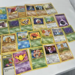 Lot of 40 Pokemon TCG Japanese Base Set Team Rocket Trainer Miscellaneous - Image 4