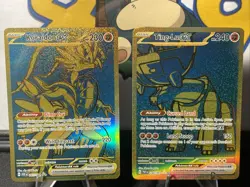 Koraidon Ex 245/91 Ting-Lu Ex 244/91 Pokemon TCG Paldean Fates Hyper Rares - Image 1