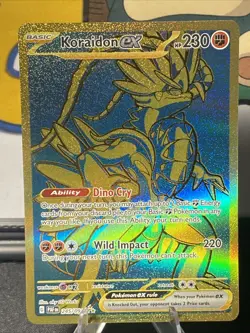 Koraidon Ex 245/91 Ting-Lu Ex 244/91 Pokemon TCG Paldean Fates Hyper Rares - Image 2