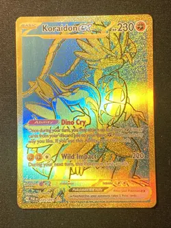 Koraidon Ex 245/91 Ting-Lu Ex 244/91 Pokemon TCG Paldean Fates Hyper Rares - Image 3