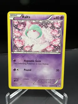 2013 Pokemon Ralts RC8/RC25 Holo Common Legendary Treasures Radiant Collection - Image 1