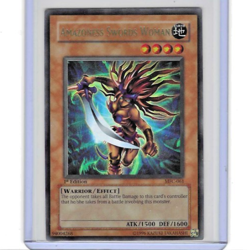 Yu-Gi-Oh TCG Ultra Rare Amazoness Swords Woman MFC-061 Near Mint 1st Edition - Image 1