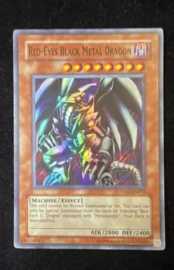Super Rare | Red-Eyes Black Metal Dragon | Premium Pack 1 | PP01-EN015 | LP - Image 1