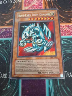 Yugioh Blue-Eyes Toon Dragon MRL-000 Secret Rare Unlimited NM/LP - Image 1