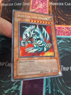 Yugioh Blue-Eyes Toon Dragon MRL-000 Secret Rare Unlimited NM/LP - Image 2