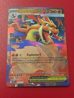 Mega Charizard Y ex 022/217 Me: Ascended Heroes Holo - Image 1