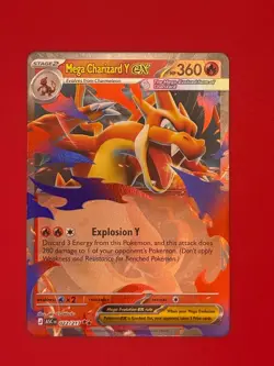 Mega Charizard Y ex - Double Rare ME: Ascended Heroes 022/217 - Image 1