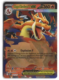 Mega Charizard Y ex #022/217 Ultra Rare Ascended Heroes 2026 NM - Image 1