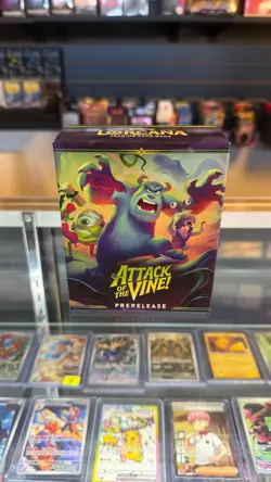 Disney Lorcana Attack of the Vine Prerelease Kit- US LGS ON HAND - Image 1