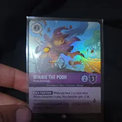 Disney Lorcana Winnie the Pooh Hunny Archmage EPIC attack of the vine! 212/207 - Image 1
