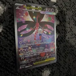 Mega Floette ex 117/086 SIR Chaos Rising Pokemon English TCG - Image 4