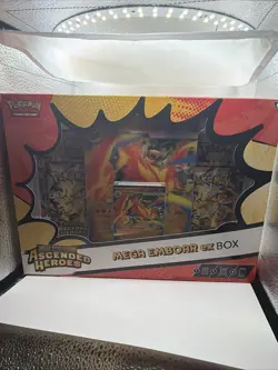 Pokemon Mega Evolution Ascended Heroes Ex Box MEGA EMBOAR - Image 2