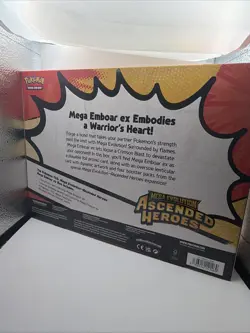 Pokemon Mega Evolution Ascended Heroes Ex Box MEGA EMBOAR - Image 3