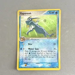 Pokemon TCG - Vaporeon - 6/17 POP Series 3 2006 Holo Rare - Image 1