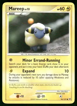 2009 Mareep 82/127 Common NM Platinum Pokemon - Image 1