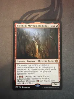 Solphim, Mayhem Dominus Phyrexia: All Will Be One MTG - Image 1